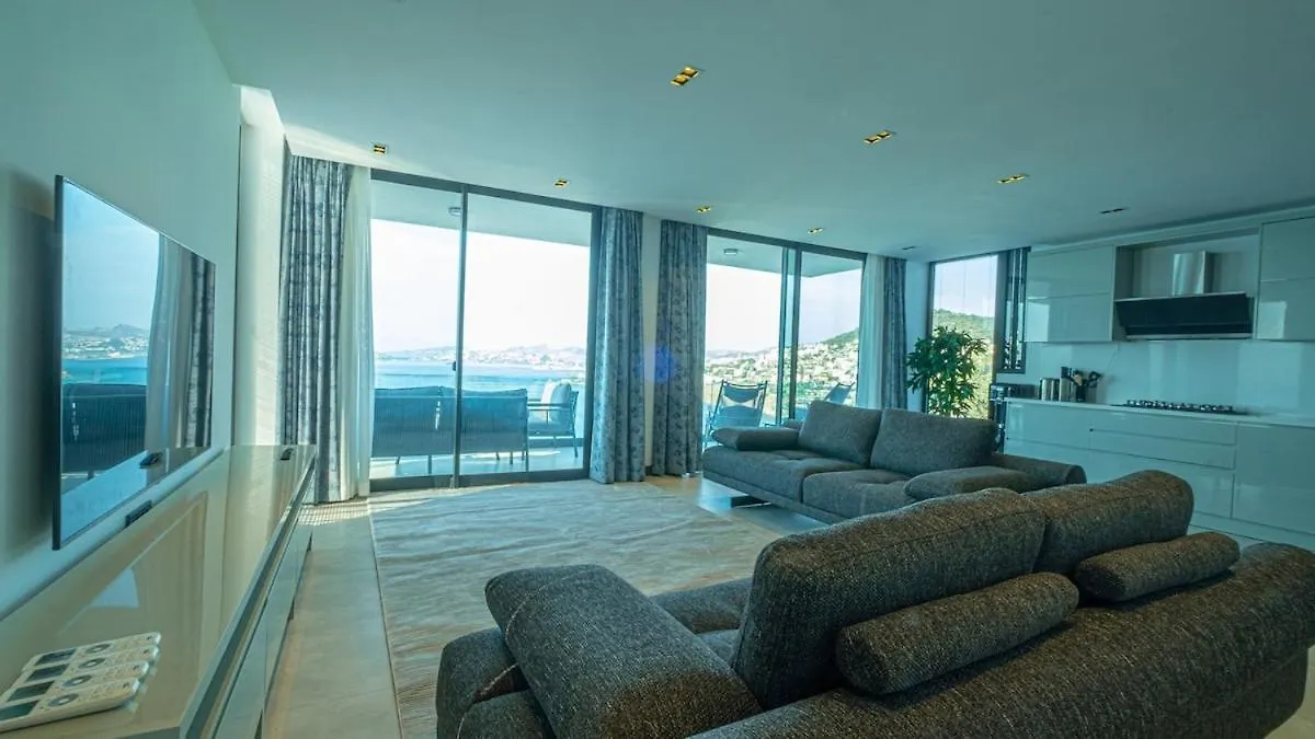 Villa Ella Sea View Yalikavak Shared Pool Bodrum