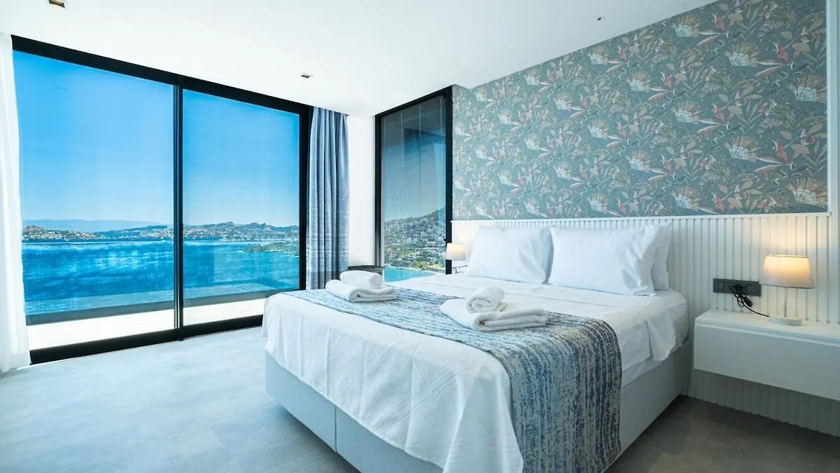 Villa Ella Sea View Yalikavak Shared Pool Bodrum
