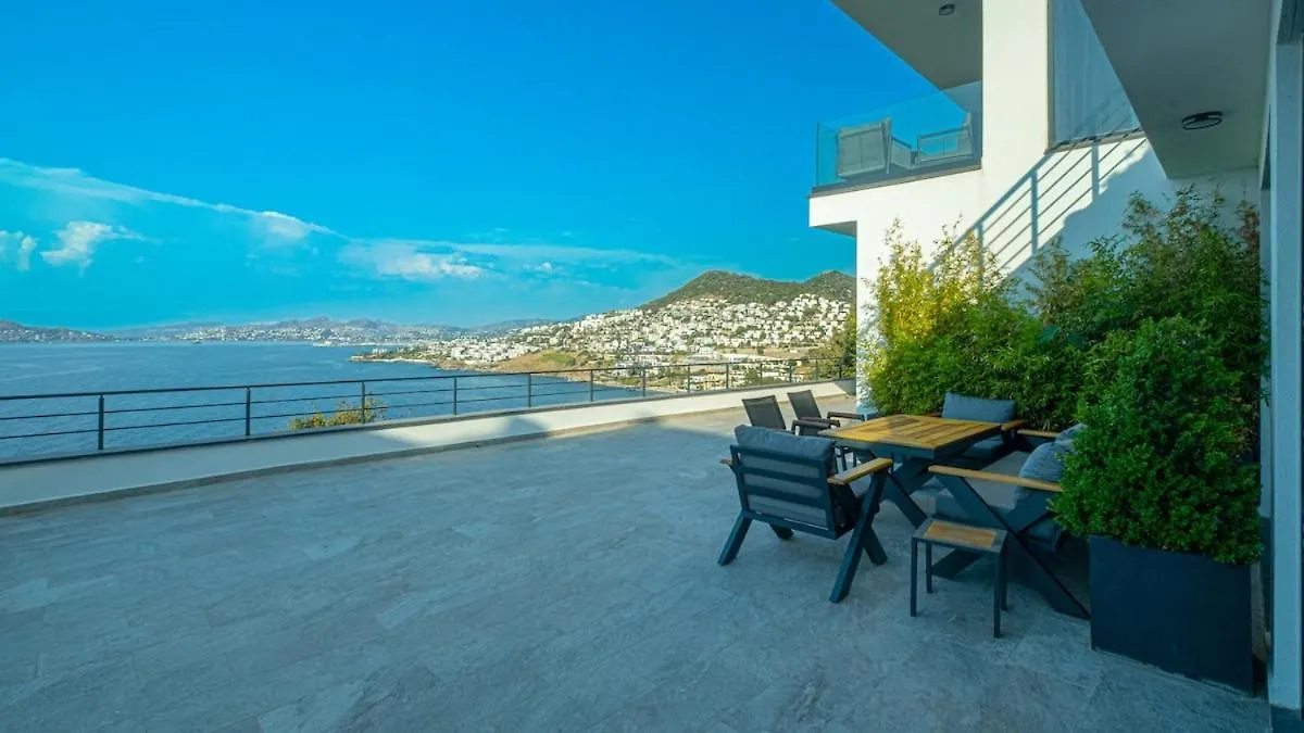Villa Ella Sea View Yalikavak Shared Pool Bodrum